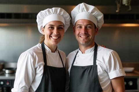 Laurentian Culinary Solutions team smiling
