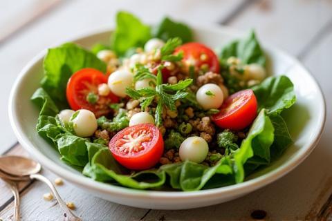 Example of recipe development - Salad